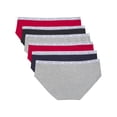 thumbnail image 5 of Braguitas Tommy Hilfiger de algodón para mujer, paquete de 6, talla XL, 5 of 5