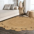 thumbnail image 3 of JONATHAN Y JONATHAN  Y Soleil Round Natural Jute hippie Circle Area Rug 5' Round, 3 of 5