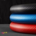 thumbnail image 3 of Car Steering Wheel Cover Cubic Printing Carbon Fiber Texture Booster Auto Steering Wheel Anti-skid Accessories, 3 of 12