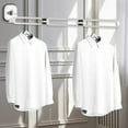 thumbnail image 1 of Revolutionize Your Laundry Day With Our Balcony Folding Drying Rack Compact Durable And For Small Spaces! over Rack Collapsible Dish Pans for Kitchen Cookware Rack Rack for Wall Dish Pans for Kitchen, 1 of 3
