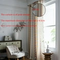 thumbnail image 2 of Farmhouse Boho Style Geometric Tassel Window Curtains Living Room Cotton Blend Semi Blackout Drapes Curtain Panels, 59 x 87 in, 2 of 8