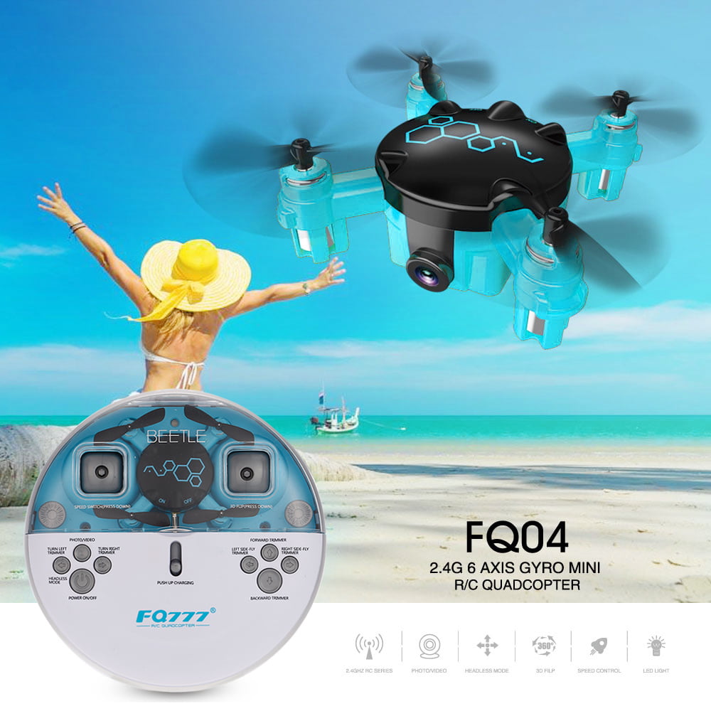 FQ777 FQ04  4CH 6-axis Gyro Mini Pocket RC Drone with  Camera RTF  Quadcopter 