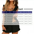 thumbnail image 6 of Women Pajamas Set 2 Piece Ruffle Pj Soft Tank Top and Shorts Sleepwear Set, 6 of 6