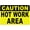Warning Sign 3, variant on Caution Hot Work Area Sign 8"x12", Aluminum Tin Warning Signs for Home Outdoor Garden, High-Visibility Fire Safety Sign for Workshop