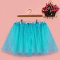 thumbnail image 5 of BKQCNKM Skirts For Women Sequin Dress Small Bulb Mesh Tulle Pleated Princess Women Sequins Skirt Star With Led Skirt Skirt Womens Dresses Sky Blue Dress One Size, 5 of 9