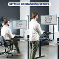 thumbnail image 3 of Single Monitor Desk Mount Extra Tall Fully Adjustable Stand for up to 32" Screen, 3 of 9
