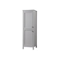 thumbnail image 3 of Elegant Kitchen and Bath 20 Inch Wide Bathroom Linen Storage Freestanding Cabinet In Grey, 3 of 10
