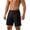 Black, variant on Mens Swim Trunks Big and Tall Relaxed Fit Summer Hiking Shorts Camping Fishing Casual Elastic Waist Dress Shorts with Pockets Gray XL