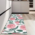 thumbnail image 4 of Pioneer Flower Floral Print Pattern Kitchen Rug Mat,Kitchen Runner Rugs Non Skid Washable,Decorative Kitchen Floor Mats for Kitchen,Sink,Laundry,17"X47", 4 of 5