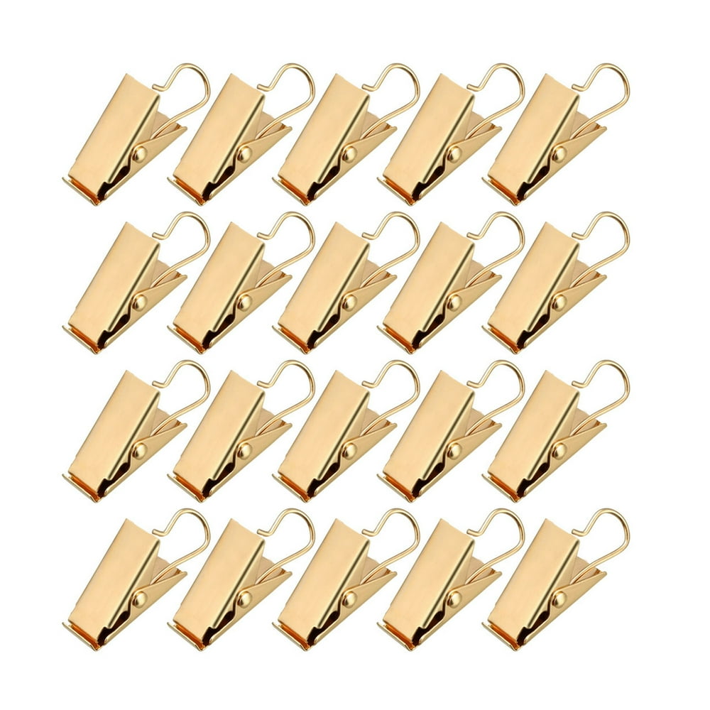 Curtain Clip Hook Set Clips for Photos Home Decoration 1.02"*0.47" 20