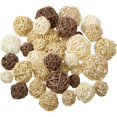 thumbnail image 1 of Bolas decorativas de mimbre y ratán, 36 unidades, para decoración de jarrones, 1 of 6