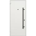 thumbnail image 3 of Front Exterior Prehung Steel Door / Deux 6678 Natural Oak / Entry Metal Modern Painted W36" x H80" Right hand Inswing, 3 of 6