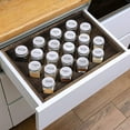 thumbnail image 2 of Spice Rack Organizer Wooden Herb Spice Shelf Stand 20 Glass Jars, 2 of 7