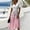 Light pink, variant on Watercolor Floral Print Dress for Women V Neck Short Sleeve Dress A Line Midi Casual Summer Outfit Flowy Lightweight Party Wear Vacation Boho Chic Blue L