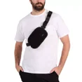 thumbnail image 6 of Lole Unisex Fleece Belt Bag, Black, 6 of 6