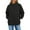 Black, variant on Mock Neck Sweatshirt Women Oversized Turtleneck Pullover Long Sleeve Warm Tops Fall Fashion Y2K Outfits With Pockets Dark Gray XXL