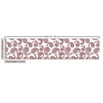 thumbnail image 3 of Ethnic Fabric by the Yard, Paisley Leaves Middle Eastern Traditional Oriental Folk Boho Illustrtaion, Decorative Upholstery Fabric for Chairs & Home Accents, Burgundy White by Ambesonne, 3 of 5