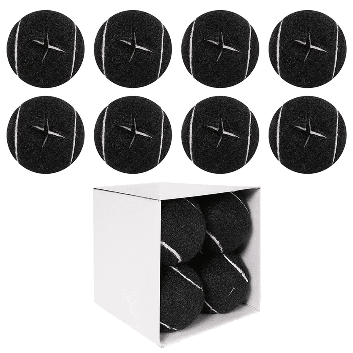 16PCS Precut Walker Tennis Ball for Furniture Legs and Floor Protection, Heavy Duty Long Lasting Felt Pad Covering