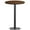 Walnut, variant on Emma + Oliver 30"RD Walnut Laminate Bar Table Top-18"RD Base