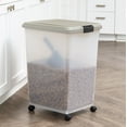 thumbnail image 5 of IRIS USA, 54 Lbs. Airtight Pet Food Container | Dog & Cat Food Storage Bin with Scoop, 5 of 9