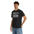 thumbnail image 4 of DJH Apparel |Best Way To Get Back On Your Feet Funny Unisex T-shirt, 4 of 8