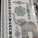 thumbnail image 2 of 16-sheet Metal Tattoo Stickers, 150+ Patterns Temporary Metal Tattoo Stickers, Fake Tattoo Stickers Waterproof Sparkling, Suitable For Adults Or Kids, 2 of 5