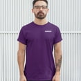 thumbnail image 3 of Tee Hunt Shelby American, Inc. Logo T-Shirt Muscle Cars Licensed Men's Novelty Shirt, Purple, 4X-Large, 3 of 5