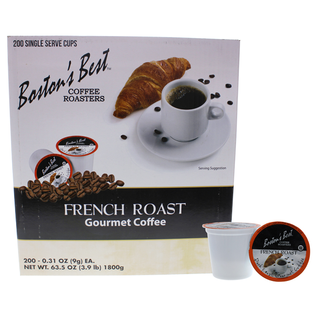 French Roast Gourmet Coffee by Bostons Best for 200 Cups Coffee