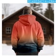 thumbnail image 5 of safuny Winter Thicken Jackets for Men Clearance Zipper Hooded Print Long Sleeve with Pocket Jacket Christmas Long Sleeve Casual Outwear Work Sports Orange S, 5 of 7