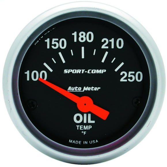 AutoMeter 3347 Sport-Comp (TM) Gauge Oil Temperature