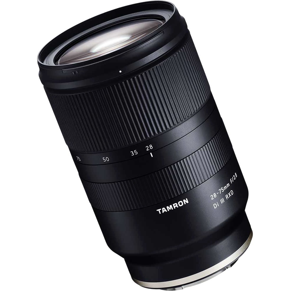 Tamron 28 75mm F 2 8 Di Iii Rxd F Sony E Mount Full Frame Format Constant F 2 8 Max Aperure Rxd Stepping Af Motor Fluorine Coated Front Element Moisture Resistant Construction Walmart Com Walmart Com