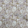 thumbnail image 1 of oneOone Velvet Dusty Gray Fabric Abstracts Diy Clothing Quilting Fabric Print Fabric By Yard 58 Inch Wide, 1 of 5