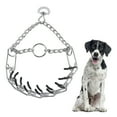 thumbnail image 1 of Collar de entrenamiento para perros de acero inoxidable duradero con puntas de superficie lisa que no daña a las mascotas., 1 of 11