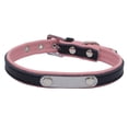 thumbnail image 2 of Correa ajustable para mascotas Sunnimix de PU negro y rosa, 2 of 5