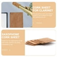 thumbnail image 3 of AURARMLET Sax Neck Cork Sheet Cork Material Assorted Color for Saxophone and Clarinet Repair, 3 of 8
