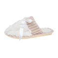 thumbnail image 3 of Oyedens Fuzzy Slippers for Women Indoor Outdoor Fashion Fluffy House Slippers Memory Foam Slip on Shoes, 3 of 6