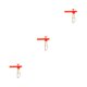 thumbnail image 4 of Eigraketly Paquete de 10 anzuelos de balance de pescado anzuelos de liberación anti-bobinado divisor de gancho accesorios de pesca de gran tamaño regalos Type1 NO1 Eigraketly CBP361718, 4 of 6