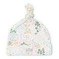 thumbnail image 1 of Coccoli Tencel Modal Infant Cap - Fruit Patch on Cream (Newborn), 1 of 2