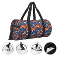 thumbnail image 3 of Sikiie Abstract Vintage Fox and Plants Duffel Bag, Travel Bag, Sports Gym Bag - Ideal for Sports, Gym, Overnight Stays, 3 of 6
