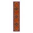 thumbnail image 3 of Unique Loom Calypso Collection Area Rug - Antigua (2' 7" x 12' Runner Orange/Blue), 3 of 7