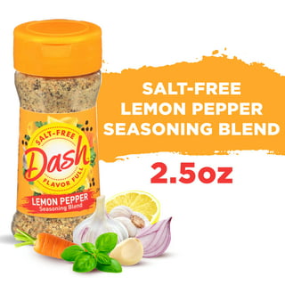 Frontier Natural Salt-Free Lemon Pepper Seasoning 2.5 oz -Pack of 6