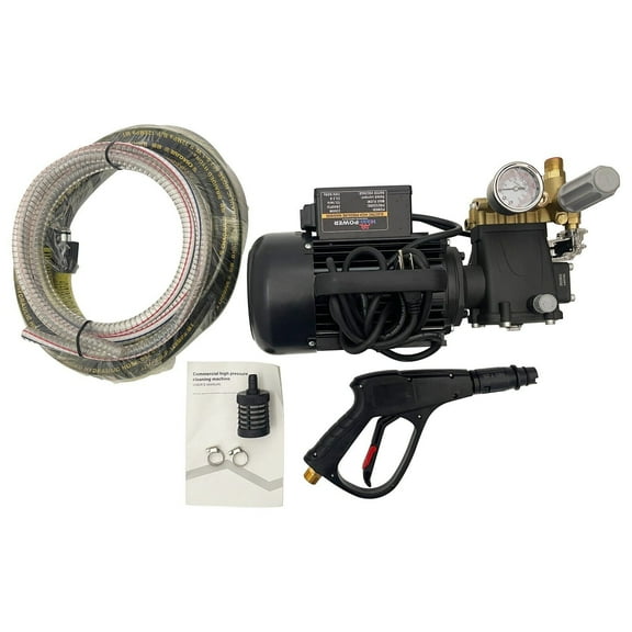 Electric Portable High Pressure Car Washing Machine Cleaning Pump with Water Gun Car Washing Equipment 12L/min