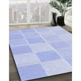 thumbnail image 2 of Ahgly Company Indoor Square Patterned Heavenly Blue Area Rugs, 4' Square, 2 of 6
