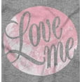thumbnail image 2 of Love Me Cute Valentines Day Romantic Zip Hoodie Sweatshirt Women Brisco Brands S, 2 of 6
