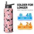 thumbnail image 4 of Dog Inspired 40oz Dog Water Bottle Camping & Hiking Sports Vacuum Insulated Stainless Steel Leak Proof Hot Cold, 4 of 5