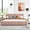 Pink, variant on LJAN Cloud Bed Queen Size Chenille Upholstered Platform Bed Frame with Cloud Soft Headboard, Wood Base Platform Bed, Italian Modern Style Bedroom Furniture, Queen Without Drawers