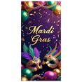 thumbnail image 4 of Mardi Gras Celebration Backdrop Mask Balloons Party Decorations Event Banners Festive Background Carnival Photography Props, 4 of 9