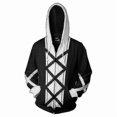 thumbnail image 2 of Anime Bleach Hoodie Ichigo Kurosaki Cosplay Costume Jumper Hooded Sweater Jacket, 2 of 4