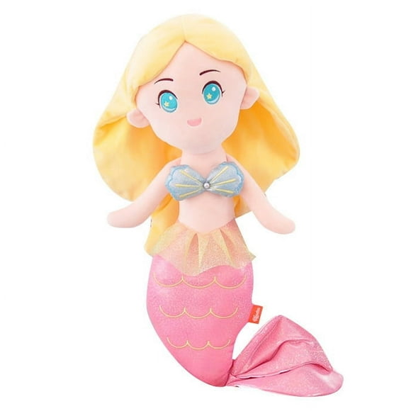 Mermaid Plush Doll,Mermaid Princess Dolls,Mermaid Toy,Cartoon Children's Soft Toys,Animal Plush Toy,Collectible Cuddly Stuffed for Girls Birthday Gift