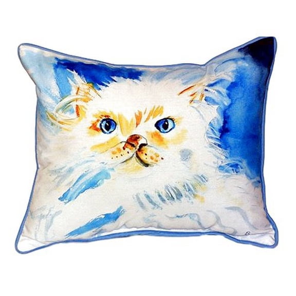 Junior the Cat Small Indoor/Outdoor Pillow 11x14